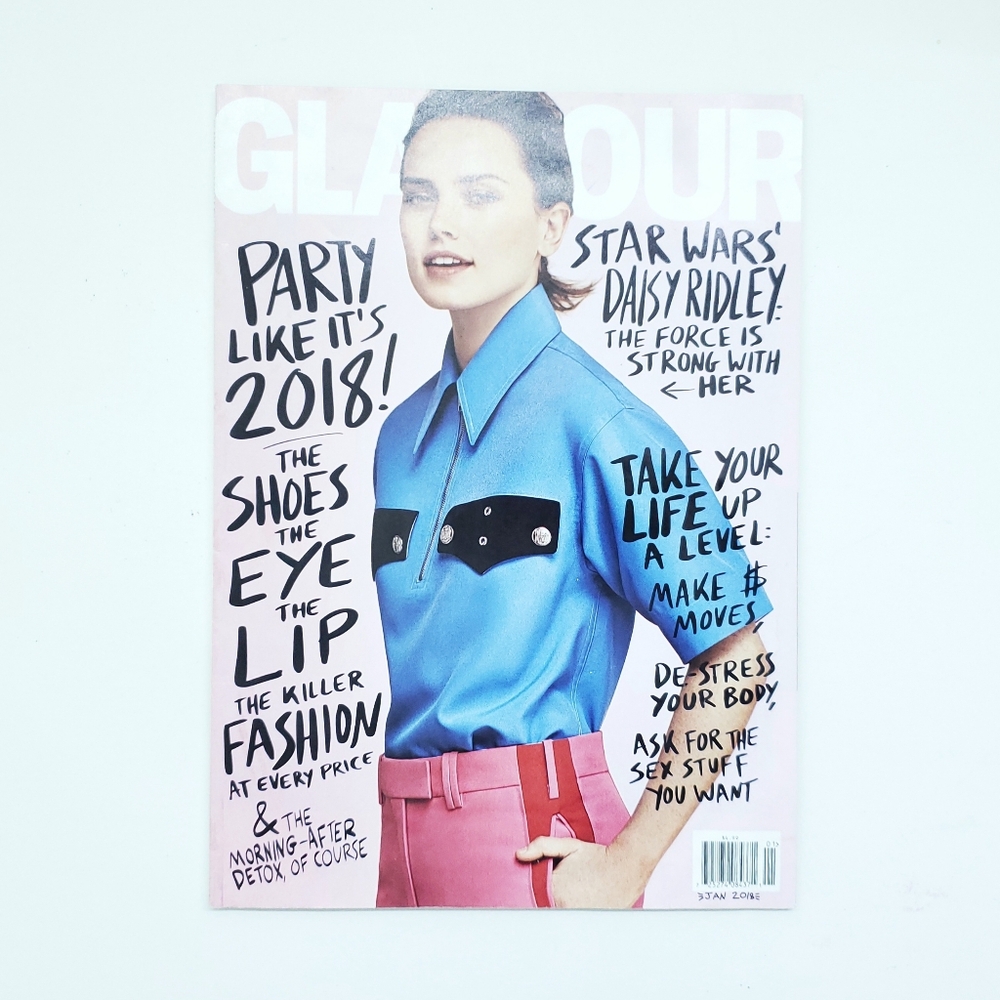 Glamour magazine Daisy Ridley January 2018